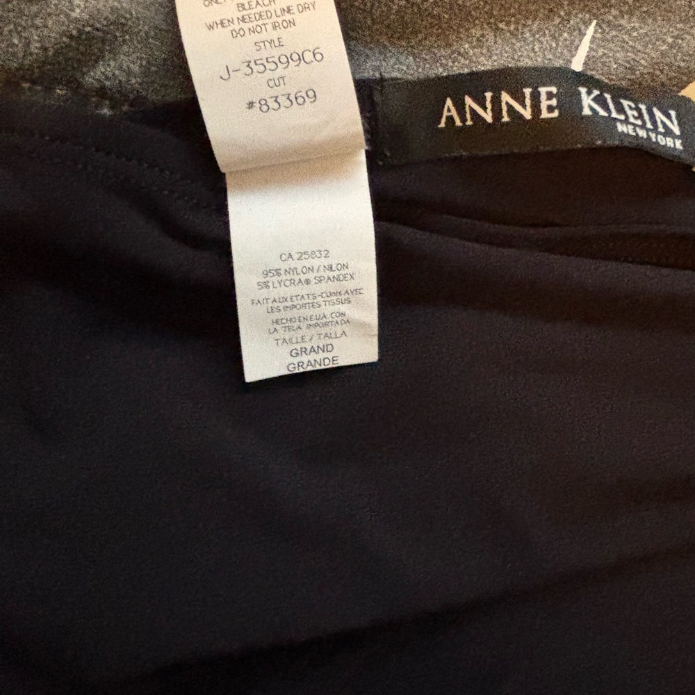 Anne Klein Black Dress - Picture 5 of 6